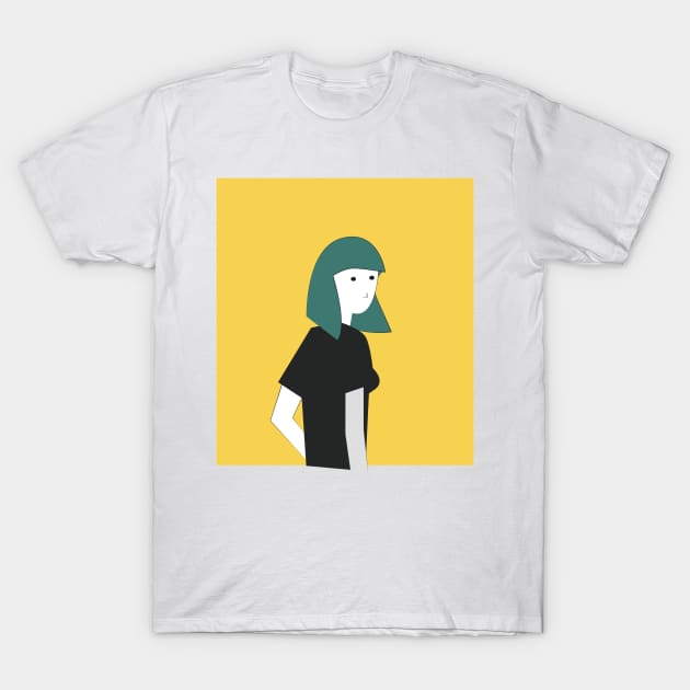 Death Stare Woman T-Shirt by echosantos